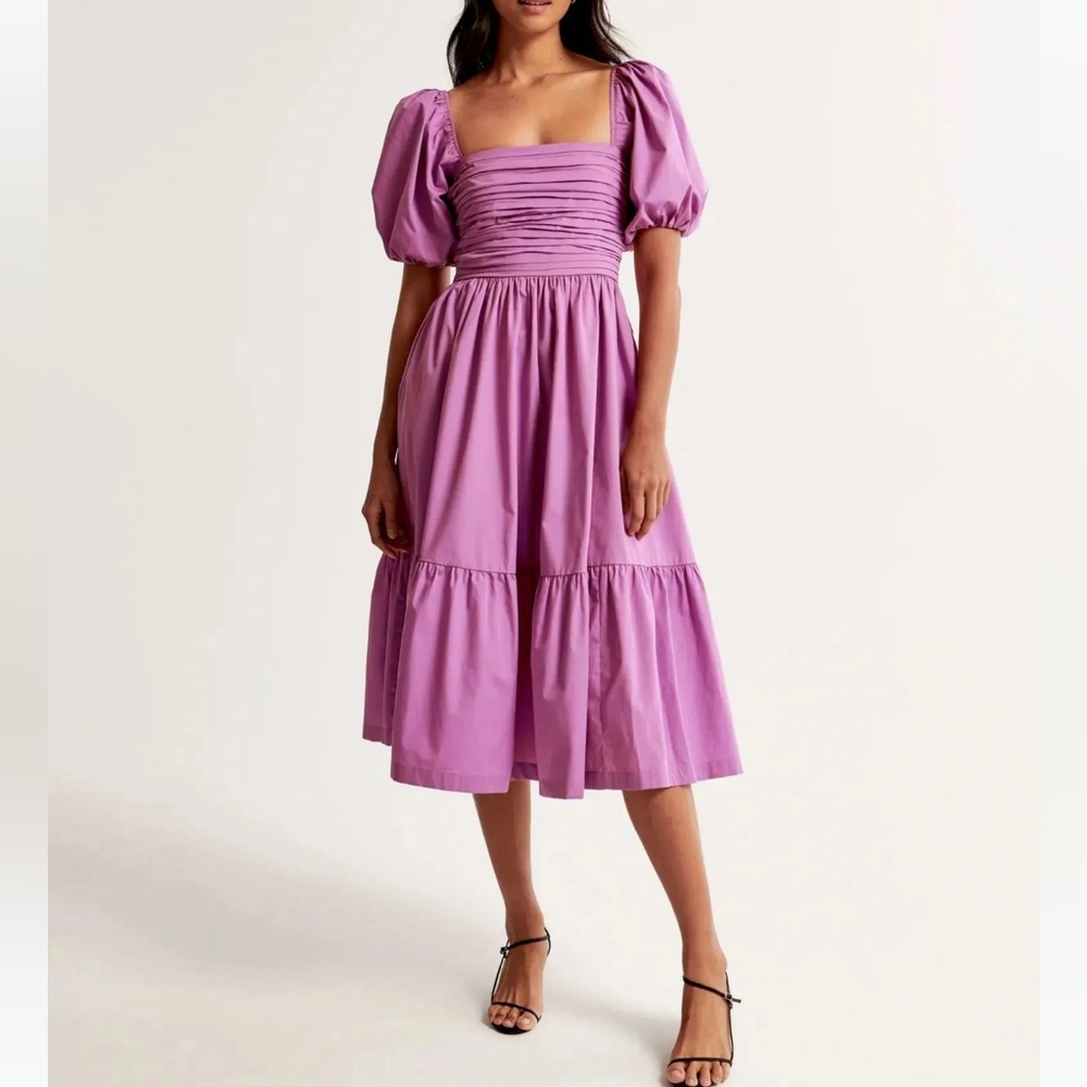 NWT Emerson Poplin Puff Sleeve Midi Dress 2XL